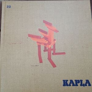 Kaplan Wooden Building Set - Red and Orange